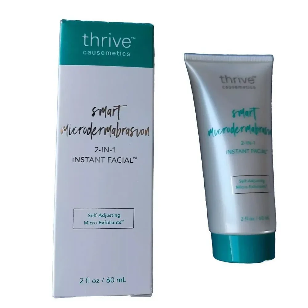 Thrive Causemetics Smart Microdermabrasion 2-in-1 Instant Facial Micro Exfoliant